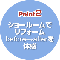 	Point2 リフォームのbefore→afterを体感